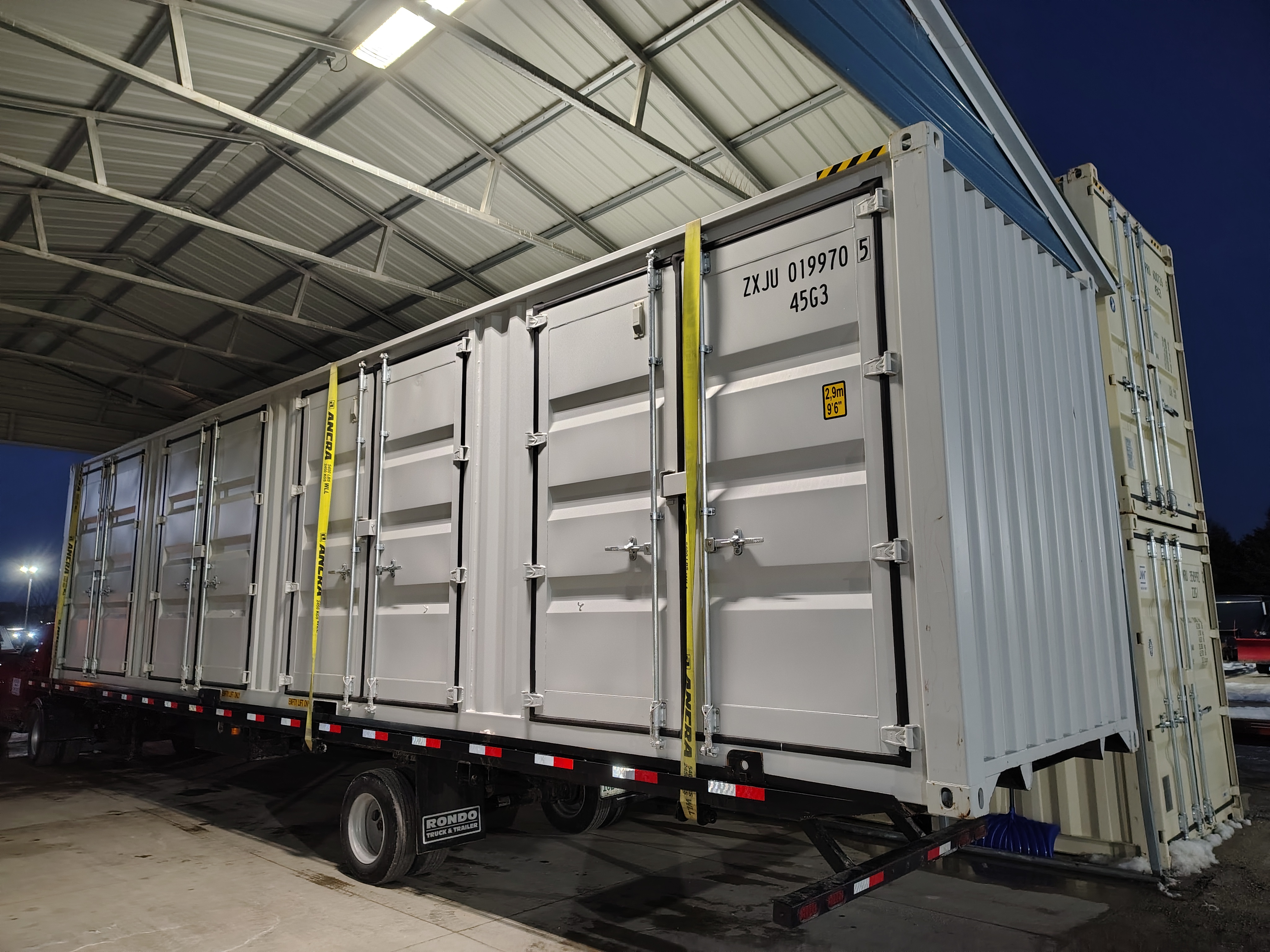 Used 40 Long x 8 Wide - HC Side Doors One Tripper