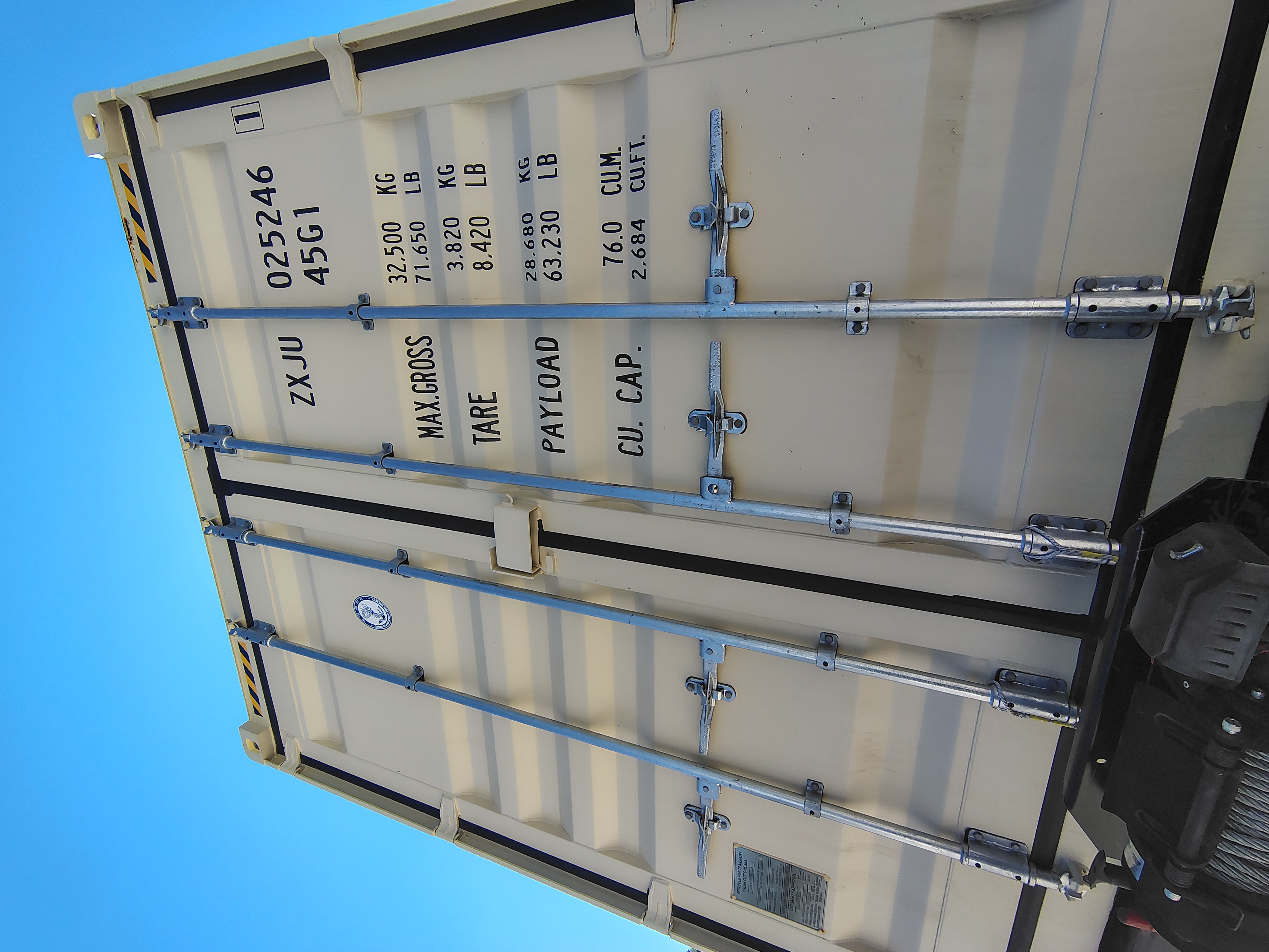 Used 40 Long x 8 Wide - HC Double door One Tripper