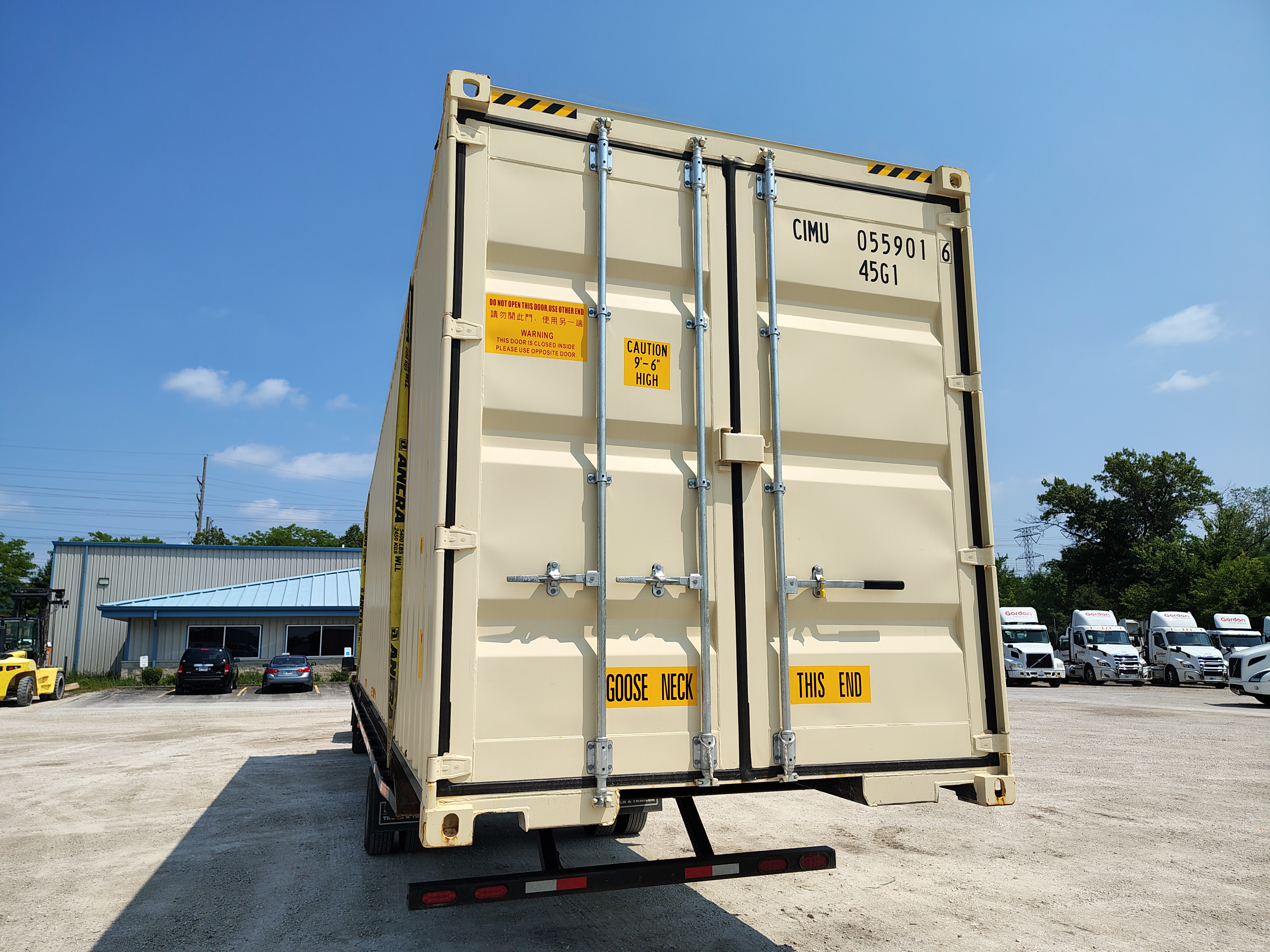 Used 40 Long x 8 Wide - HC Double door One Tripper
