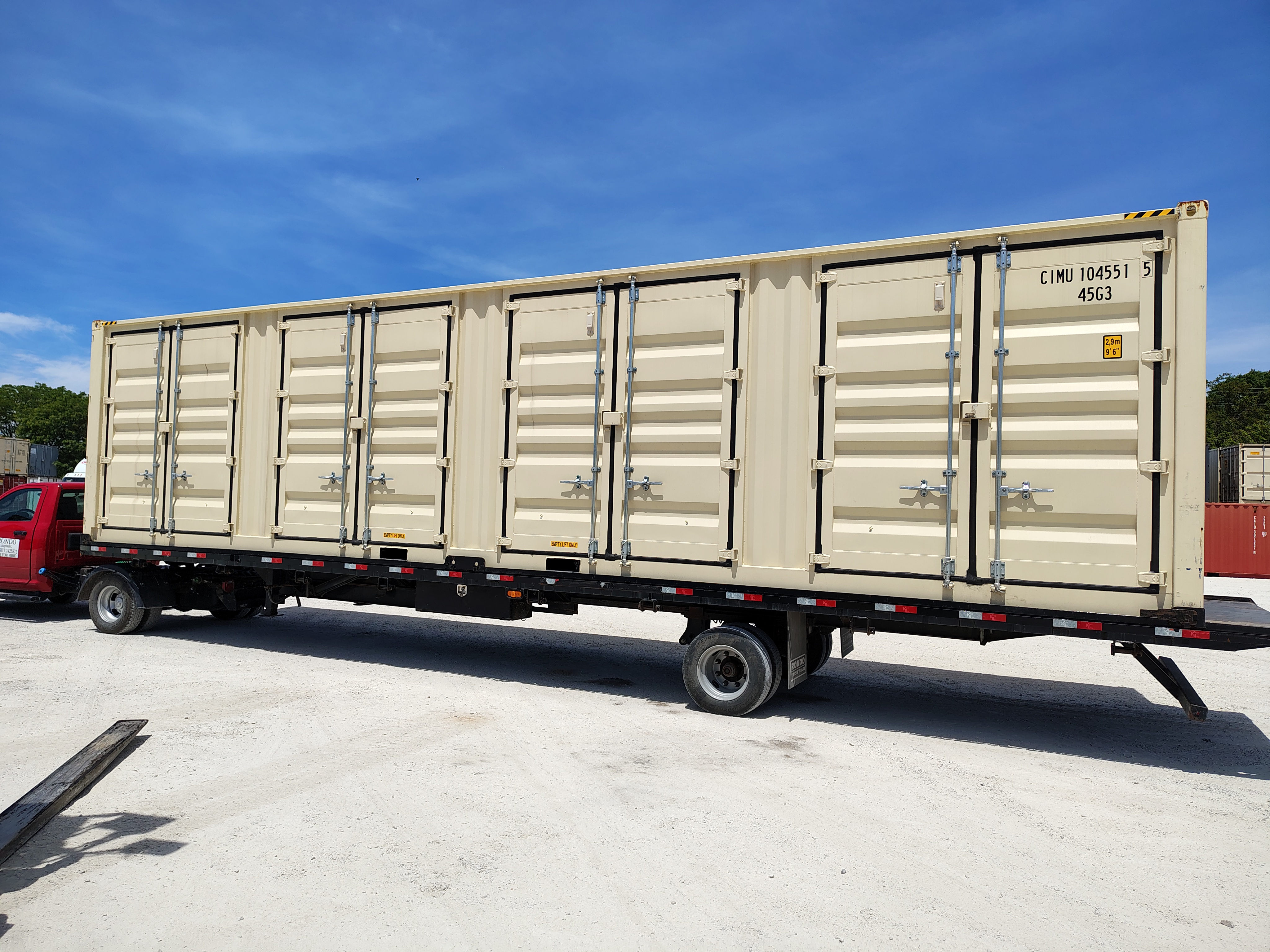 Used 40 Long x 8 Wide - HC Side Doors One Tripper
