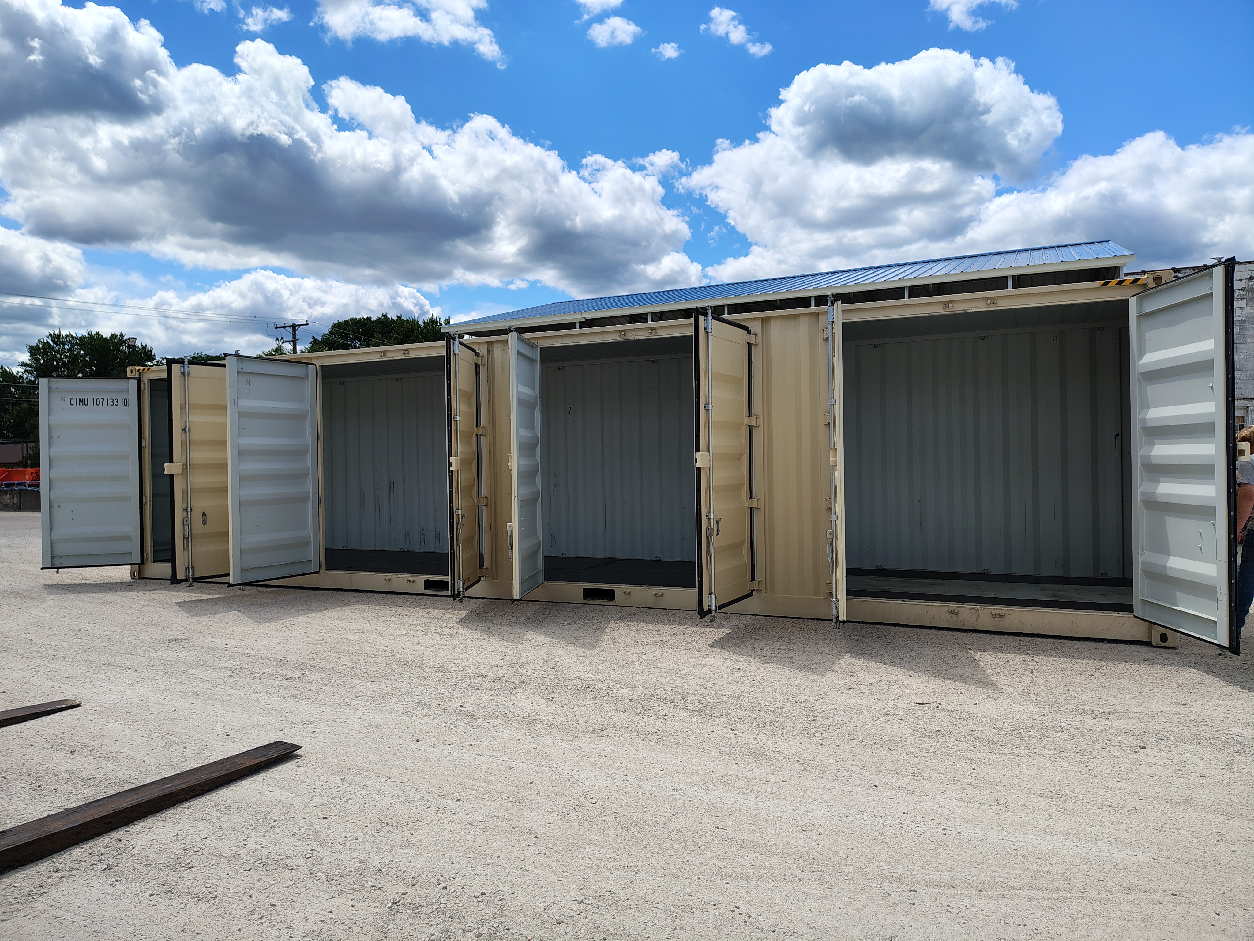 Used 40 Long x 8 Wide - HC Side Doors One Tripper