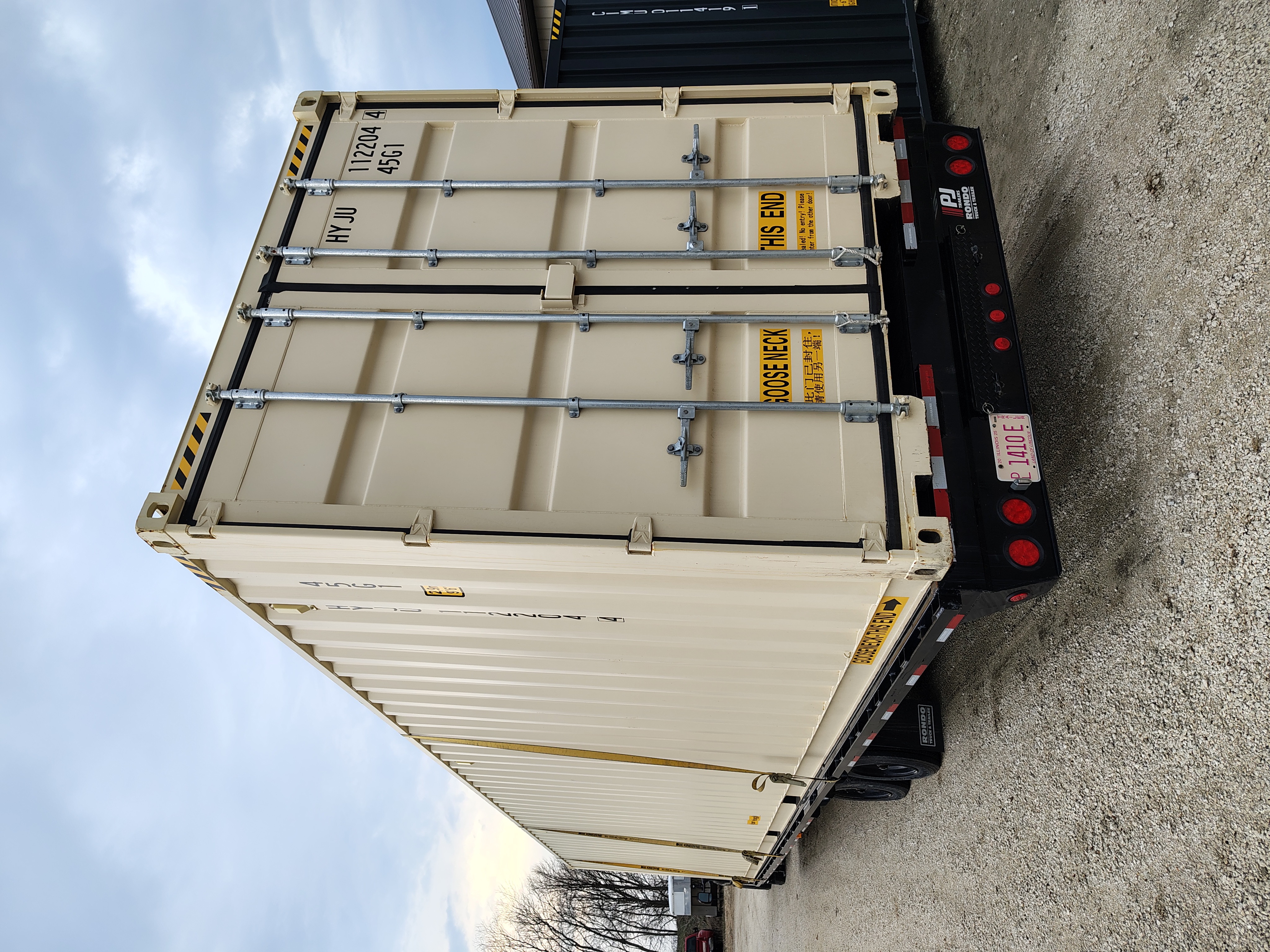 Used 40 Long x 8 Wide - HC Double door One Tripper