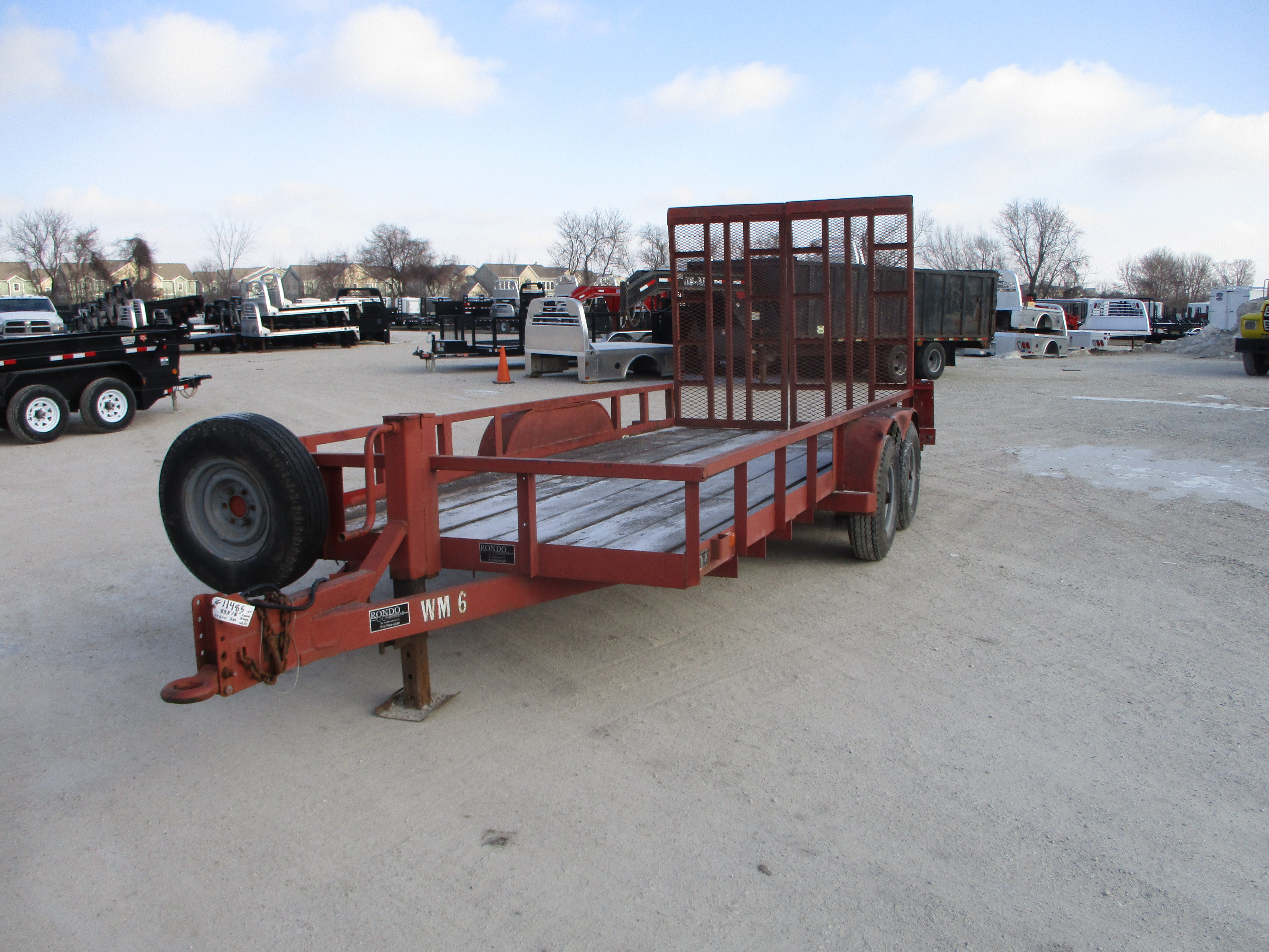 1993 Texas Bragg 83x18  Utility Utility