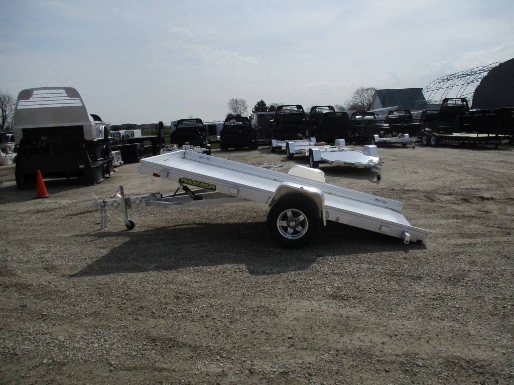 2018 Aluma 68x12  Aluminum Single Axle Utility 6812HTILT