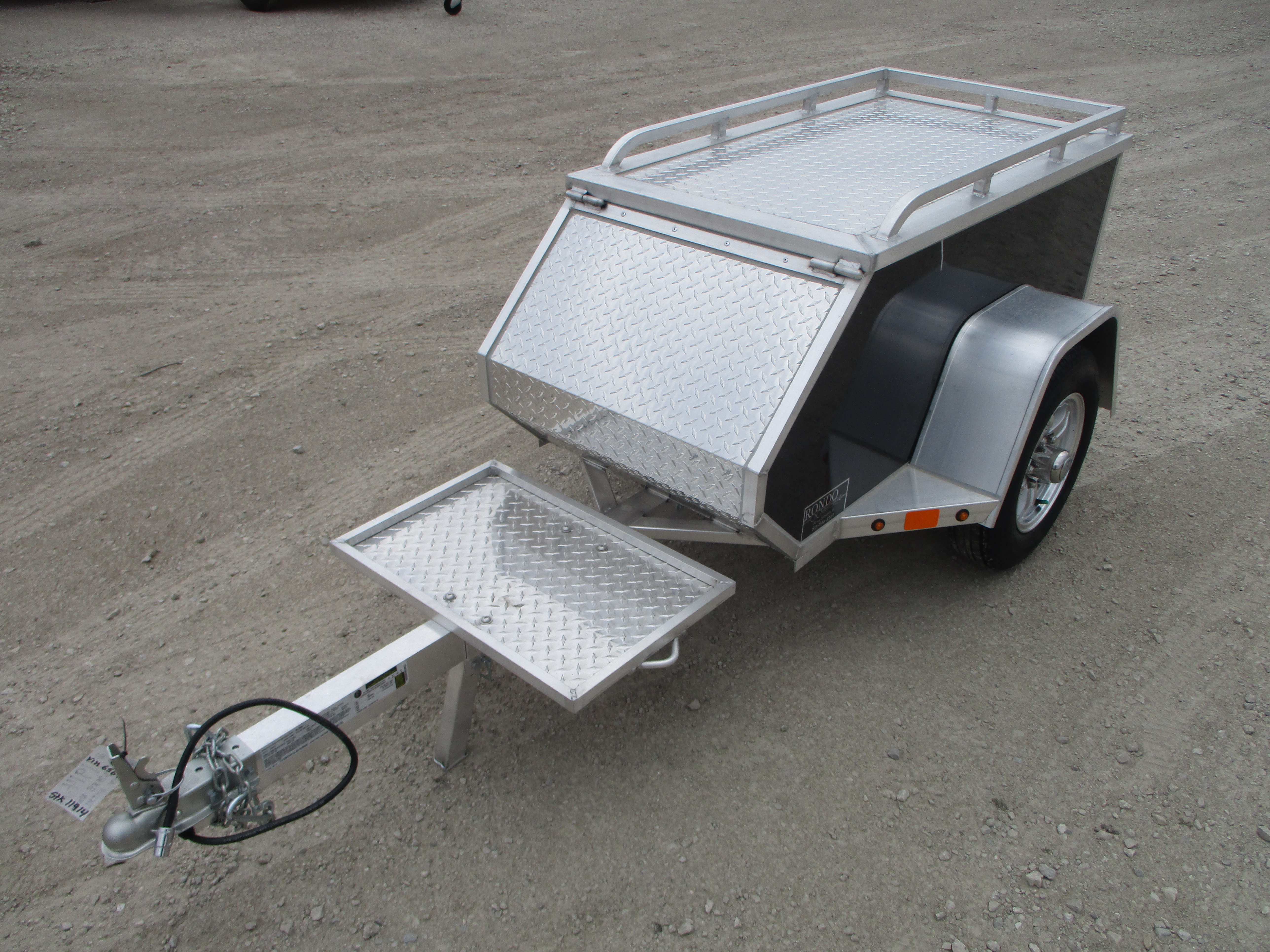 2018 Aluma 26.x4.75  Aluminum Single Axle Utility MCTXLB