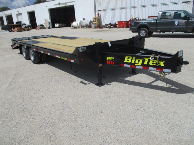 2017 Big Tex 102x25  Equipment Deckover 25PH-20BK+5MR