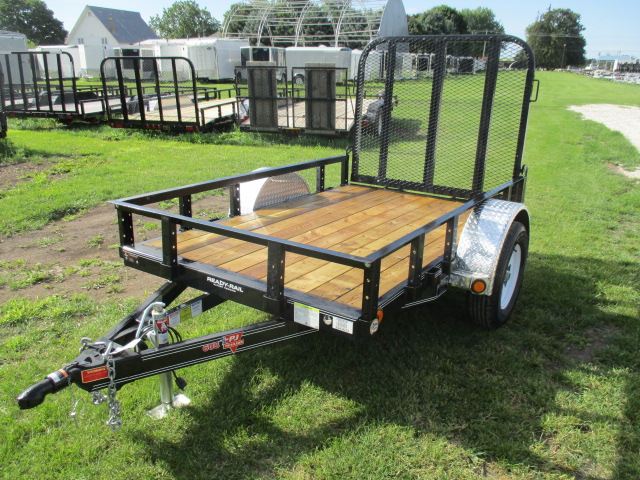 2017 PJ 60x8 U6 Single Axle Utility U620831DSGK