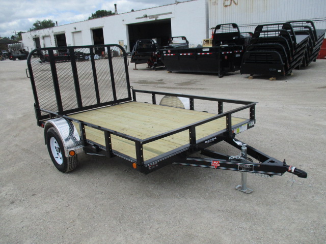 2018 PJ 83x10 U8 Single Axle Utility U821031DSGK