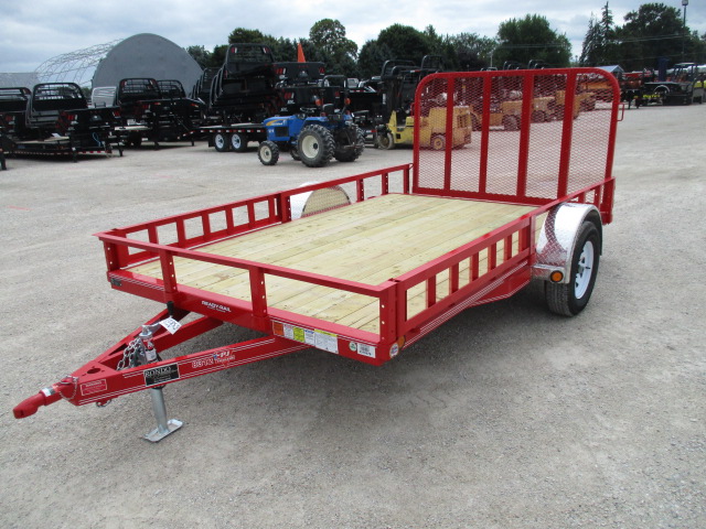 2018 PJ 83x12 U8 Single Axle Utility U821231DSBRA