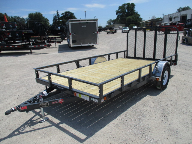 2018 PJ 83x14 U8 Single Axle Utility U821431DSBGJT