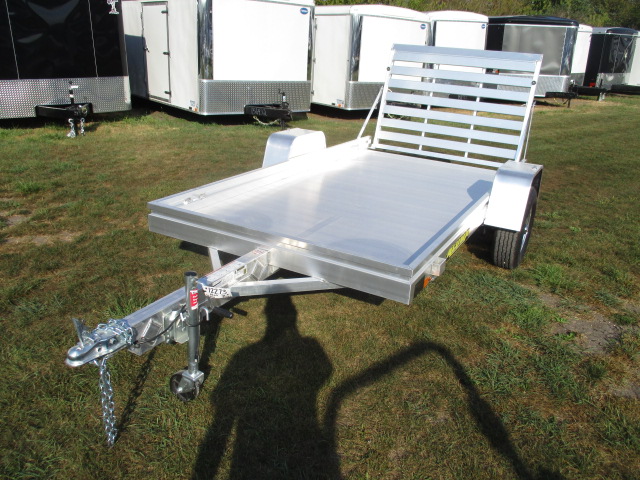2018 Aluma 63x10  Aluminum Single Axle Utility 6310H