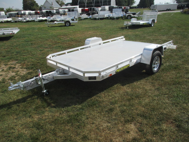 2018 Aluma 77x12  Aluminum Single Axle Utility 7712HTILT
