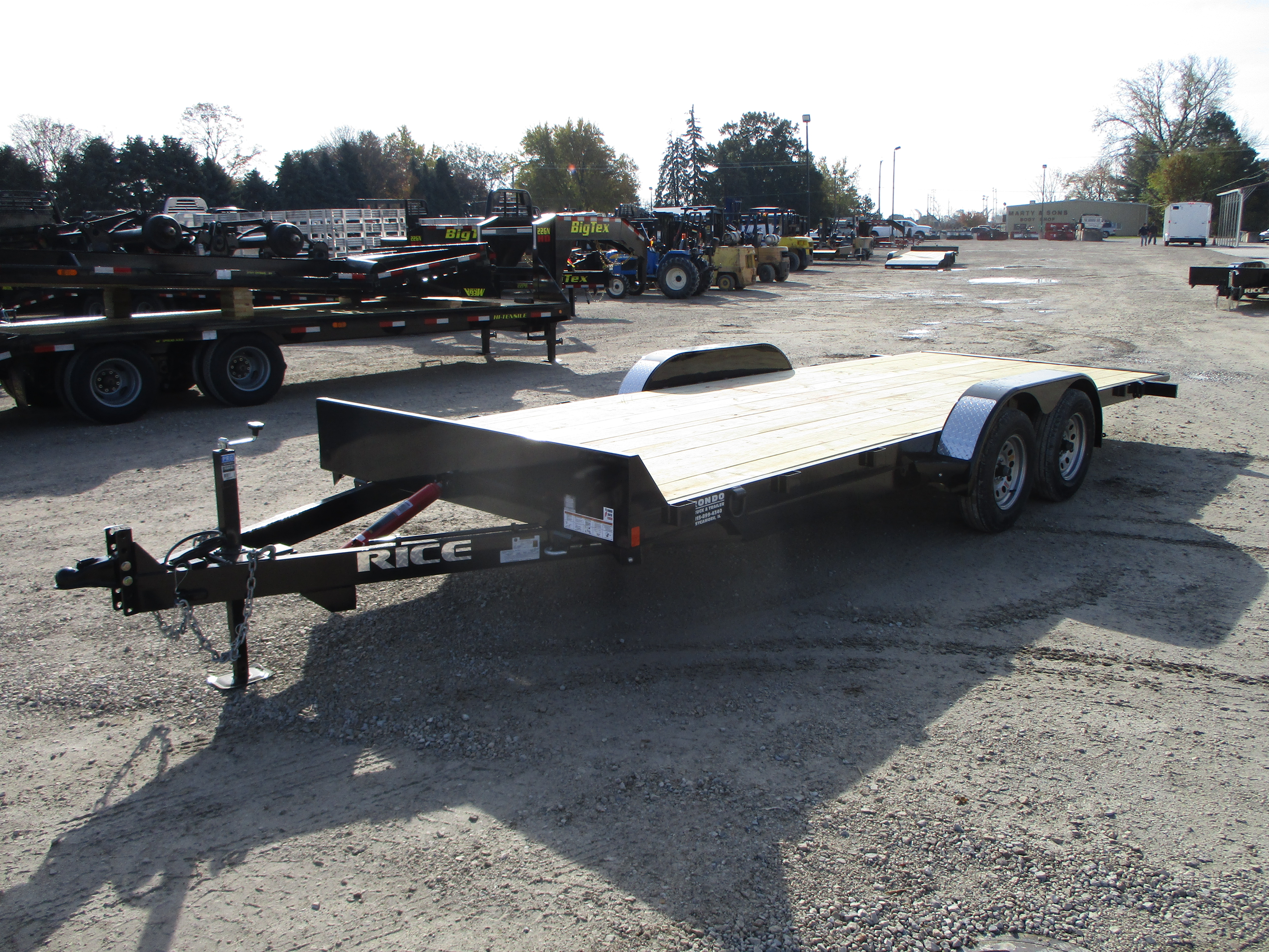 2018 Rice 82x20  Car Hauler RT8220
