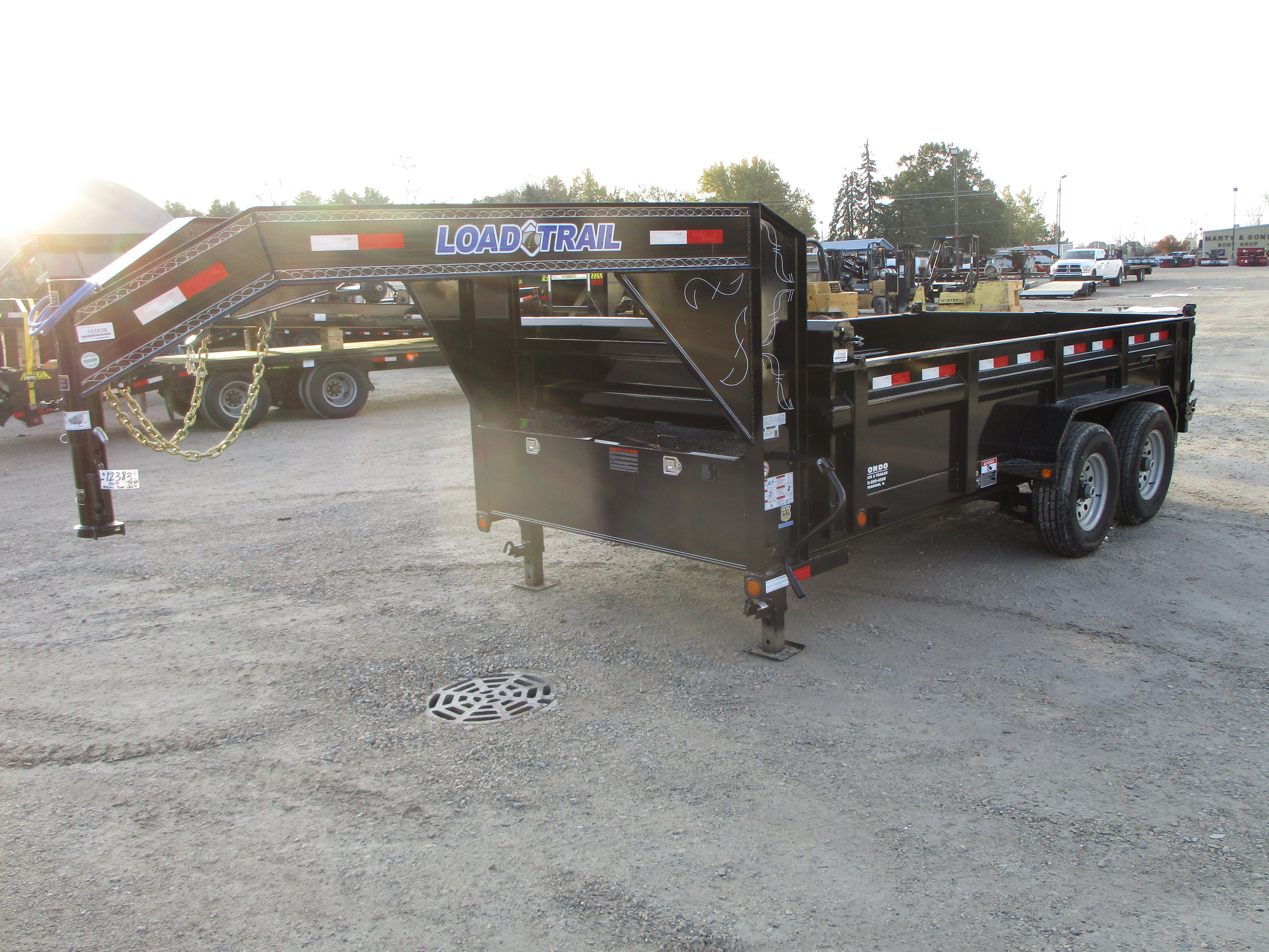 2018 Load Trail 83x14  Gooseneck Dump GV8314072