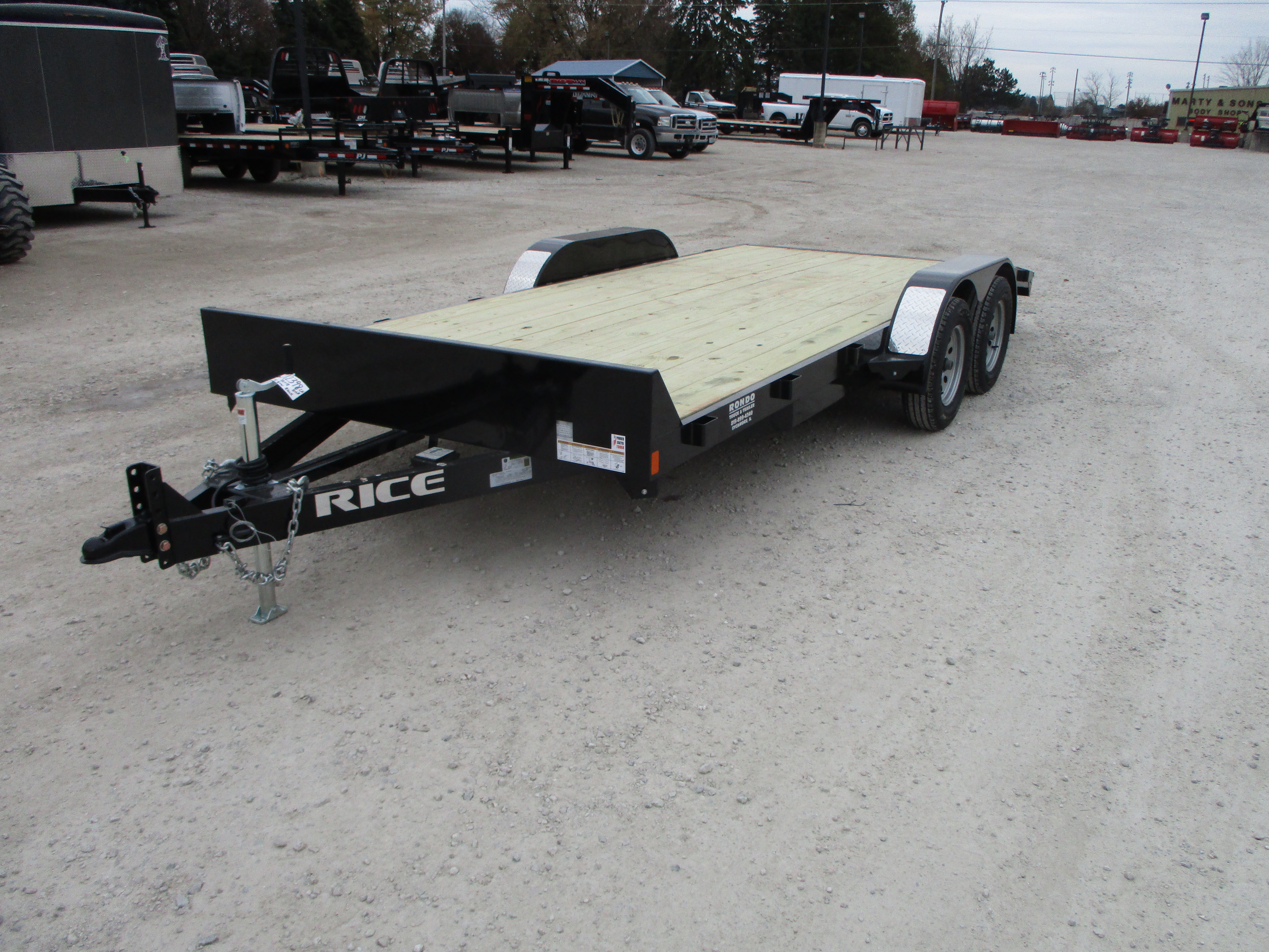 2018 Rice 82x18  Car Hauler FMCR8218
