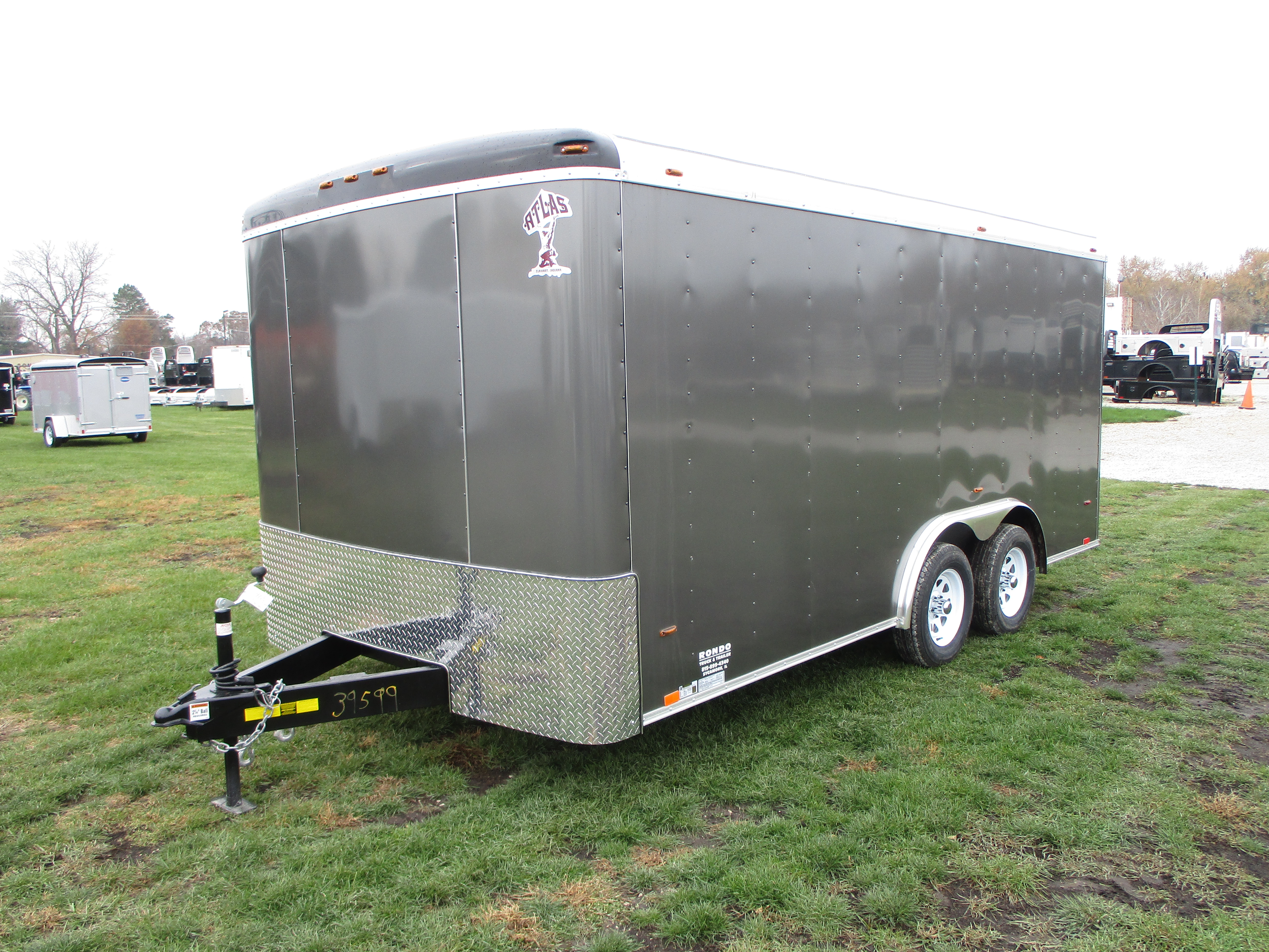 2018 Atlas 8x16  Enclosed Cargo AU816TA2-R