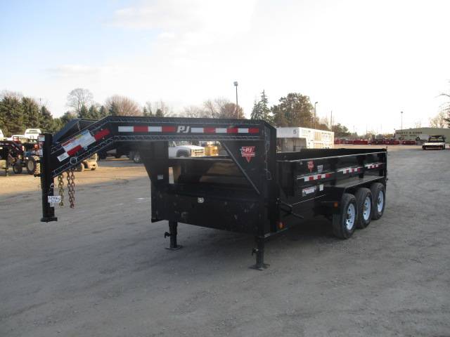 2018 PJ 83x16 D9 Gooseneck Dump D9R1673BSSK0
