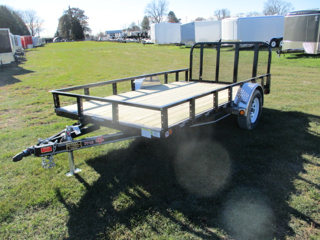 2018 PJ 77x12 U7 Single Axle Utility U721231DSYK