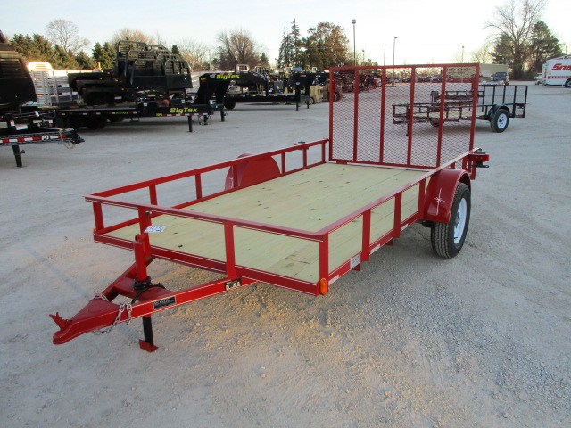 2018 Wesco 76x12 Single Axle Utility