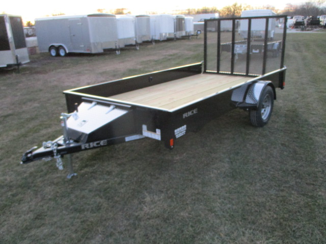 2018 Rice 76x12  Single Axle Utility SST7612