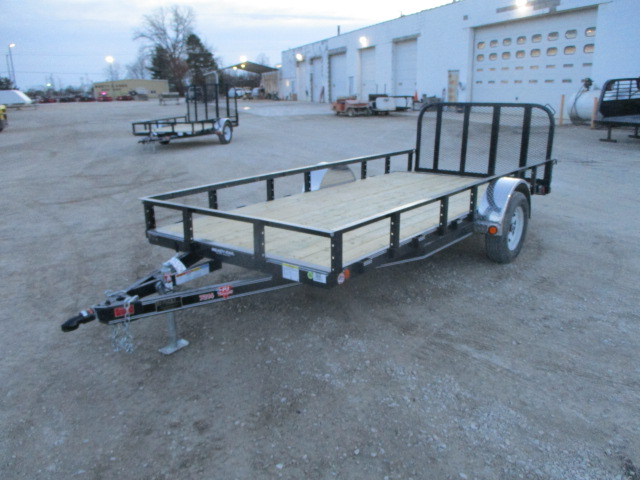 2018 PJ 72x14 U2 Single Axle Utility U221431DSYK