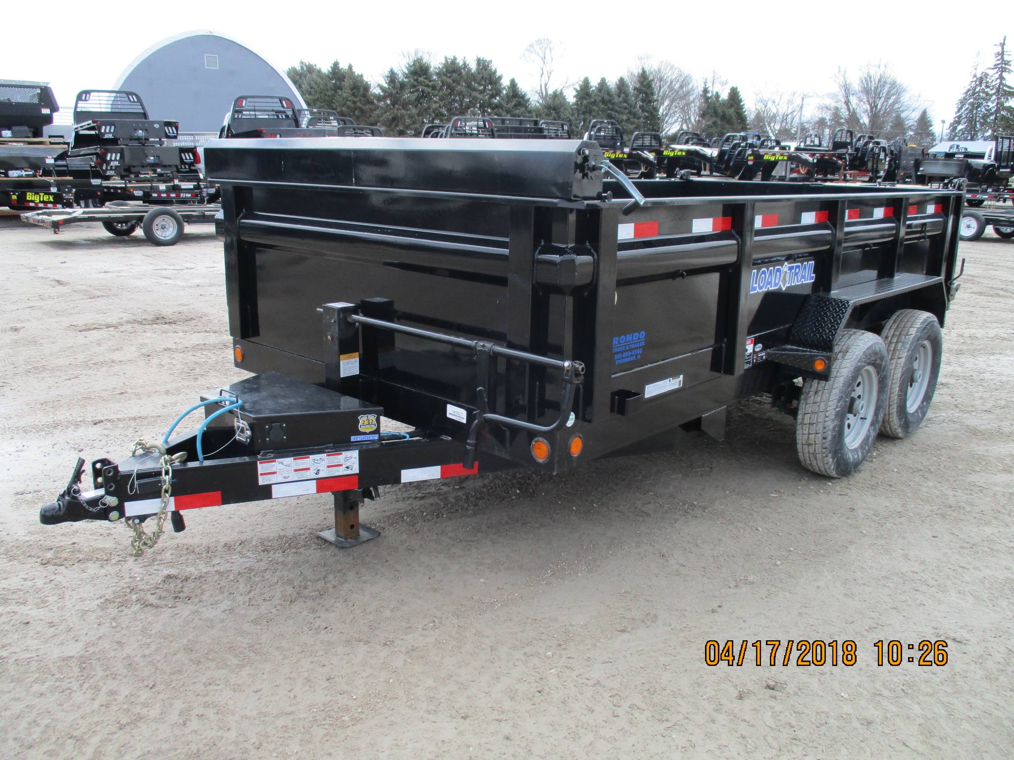2017 Load Trail 83x14  Dump DT8314072
