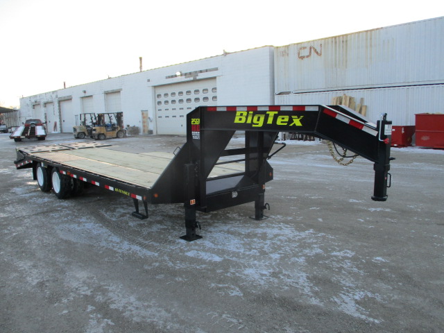 2018 Big Tex 102x25  Gooseneck 25GN-20BK+5MR