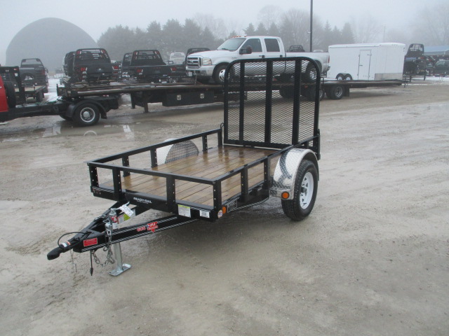 2017 PJ 60x8 U6 Single Axle Utility U620831DSGK