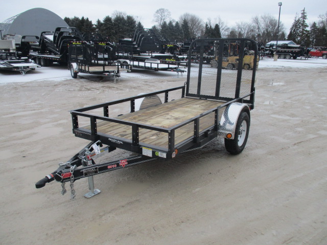 2018 PJ 60x10 U6 Single Axle Utility U621031DSGK