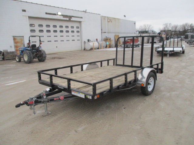 2018 PJ 83x12 U8 Single Axle Utility U821231DSBK