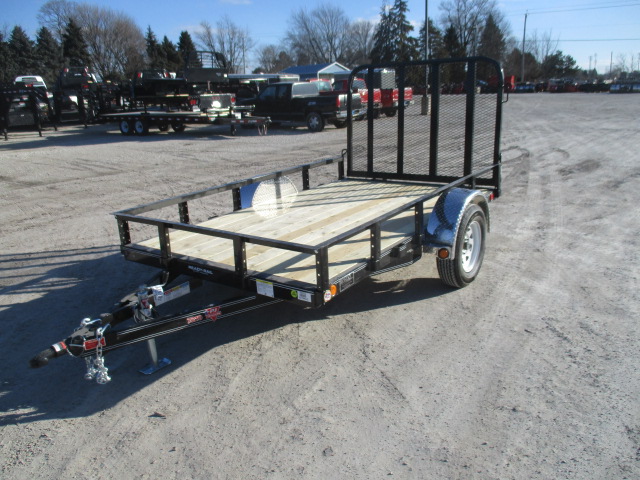 2018 PJ 72x10 U2 Single Axle Utility U221031DSGK