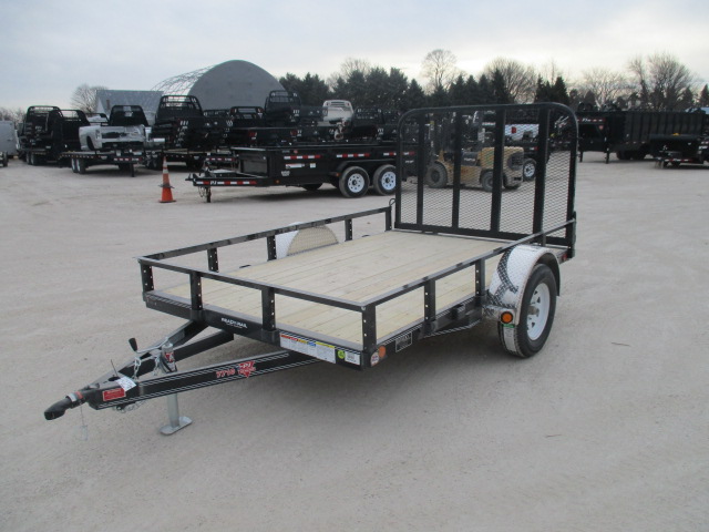 2018 PJ 77x10 U7 Single Axle Utility U721031DSGK