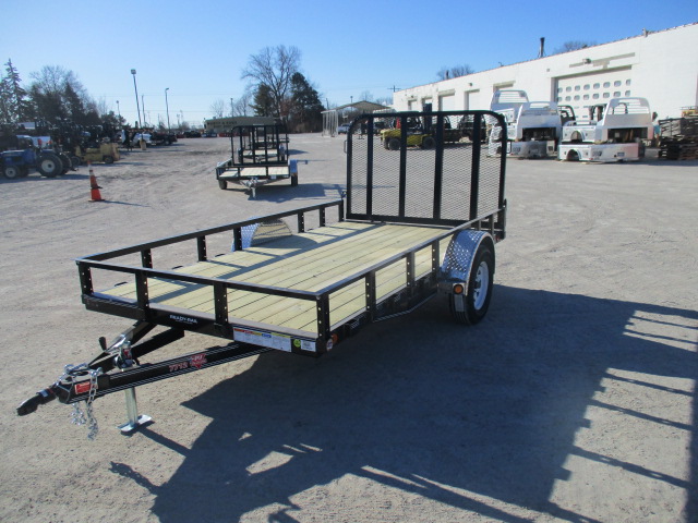 2018 PJ 77x12 U7 Single Axle Utility U721231DSGK