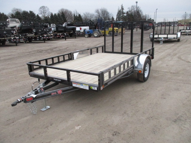 2018 PJ 83x12 U8 Single Axle Utility U821231DSBKA