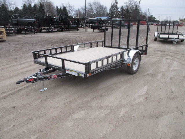 2018 PJ 83x12 U8 Single Axle Utility U821231DSBKA