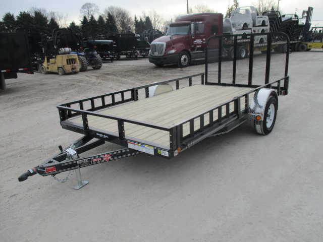2018 PJ 83x14 U8 Single Axle Utility U821431DSBKA