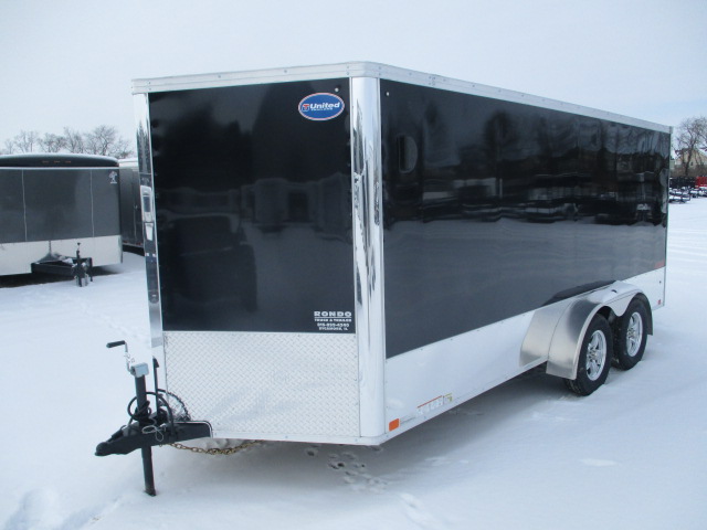 2018 United 7x16  Enclosed Motorcycle XLMTV-716TA35-8.5-T