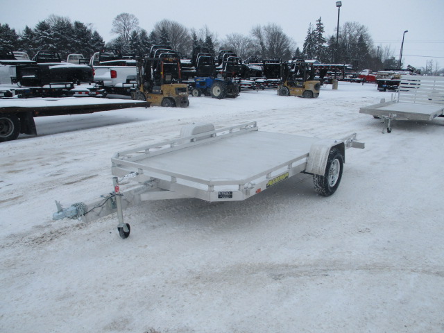 2019 Aluma 77x12  Aluminum Single Axle Utility 7712HTILT