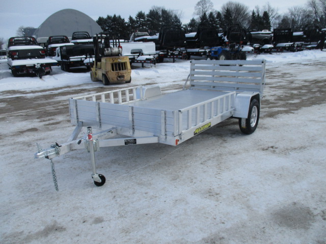 2019 Aluma 81x12  Aluminum Single Axle Utility 8112BT