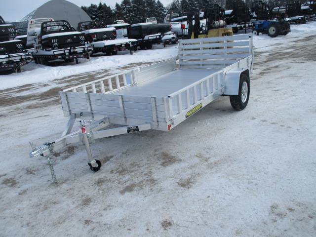 2019 Aluma 81x12  Aluminum Single Axle Utility 8112SR