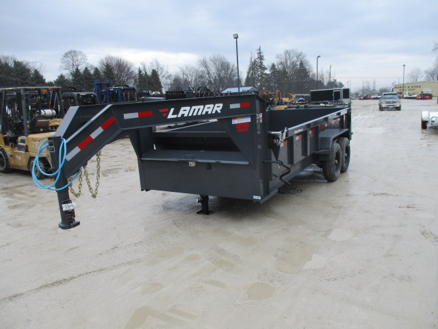 2018 Lamar 83x16  Gooseneck Dump DL831627.2