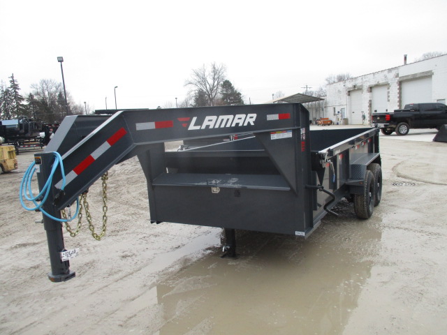 2018 Lamar 83x14  Gooseneck Dump DL831427.2