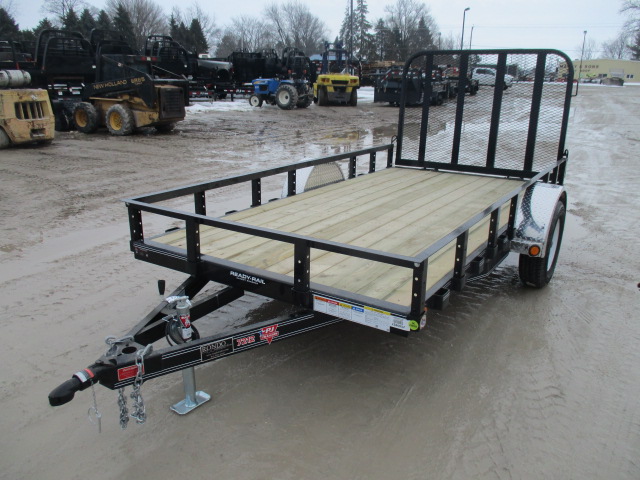 2018 PJ 72x12 U2 Single Axle Utility U221231DSGK