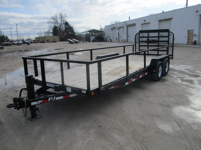 2017 PJ Trailer 83x22 CE Equipment CEP2252ESJ038KQ-FE05-GT10-SR22