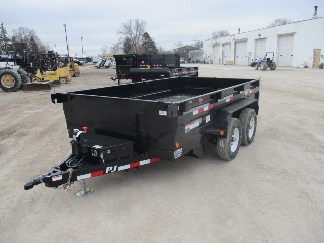 2018 PJ Trailer 78x12 D2 Dump D2A1252BSSKBR