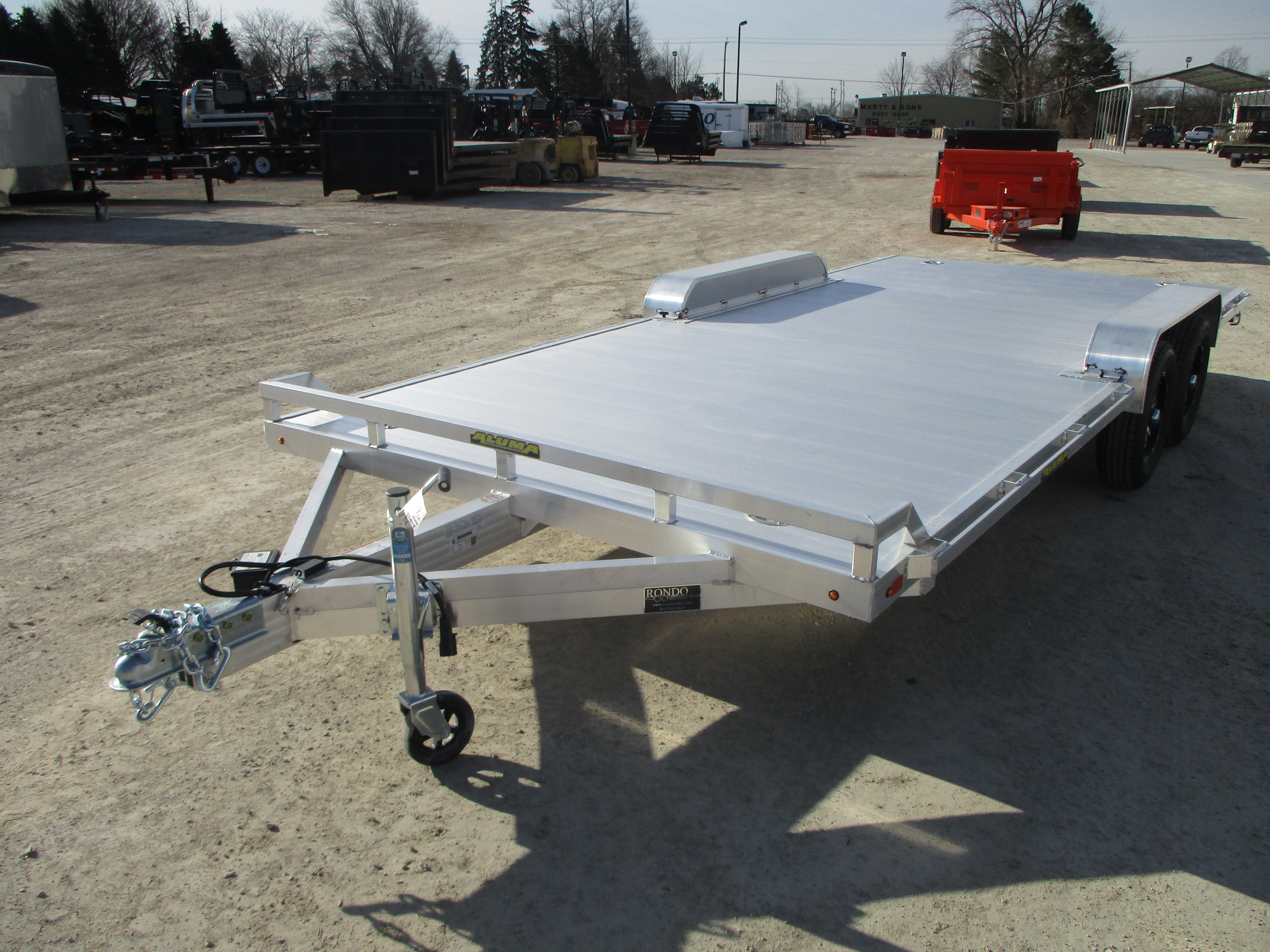 2019 Aluma 96x18  Car Hauler 8218WB