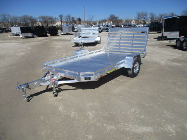 2019 Aluma 77x12  Aluminum Single Axle Utility 7712H