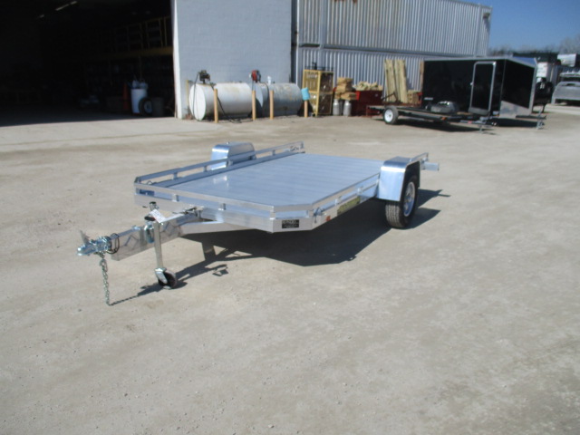 2019 Aluma 77x12  Aluminum Single Axle Utility 7712HTILT