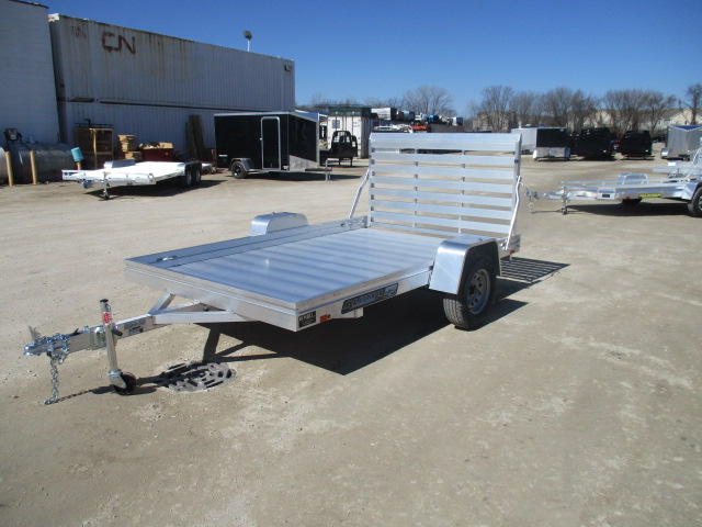 2019 Aluma 78x10  Aluminum Single Axle Utility 7810ES