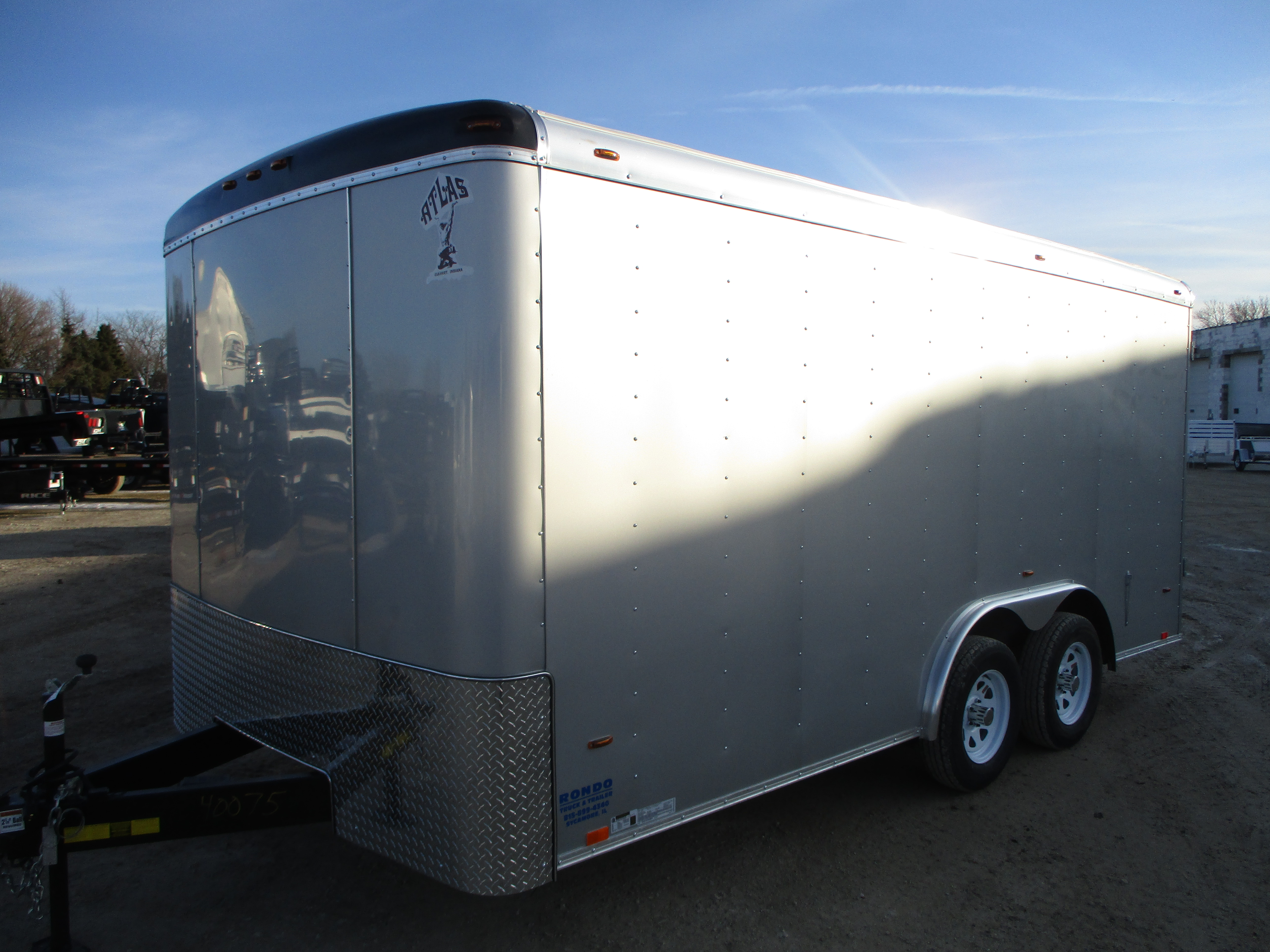 2018 Atlas 8x16  Enclosed Cargo AU816TA2